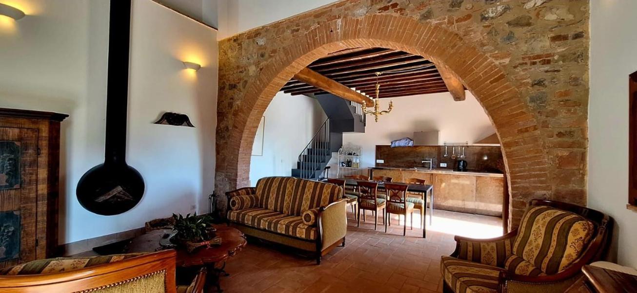 Fornace Del Conte Lejlighed Abbadia di Montepulciano Eksteriør billede